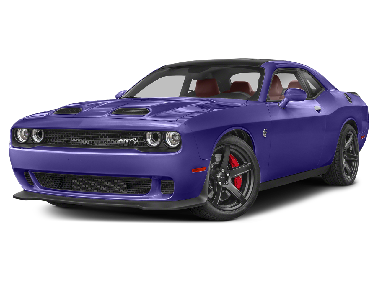 2023 Dodge Challenger SRT Hellcat Redeye RWD *Ltd Avail* in Plum Crazy Pearlcoat — front three-quarter view
