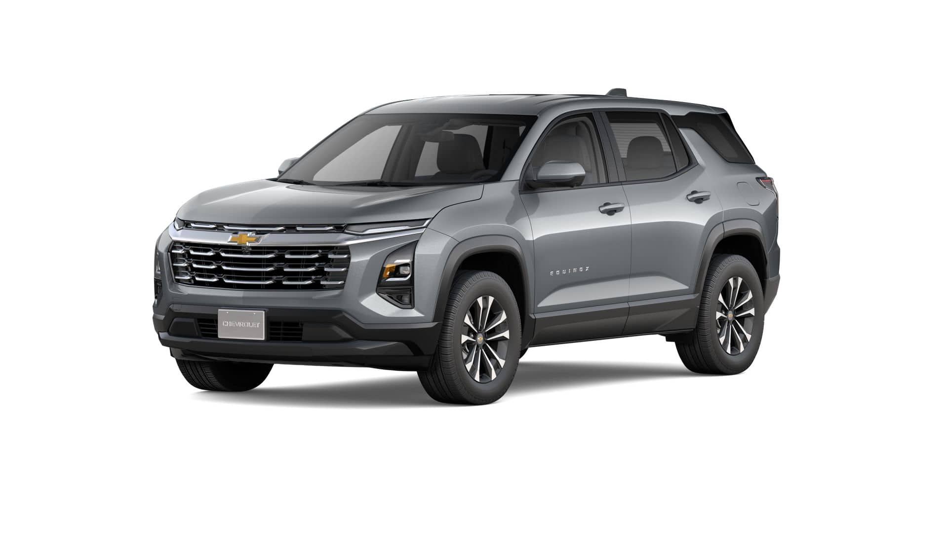 2026 Chevrolet Equinox LT in Sterling Gray Metallic — front three-quarter view