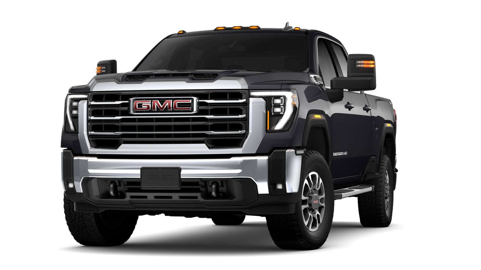 2026 GMC Sierra 2500 HD SLE in Titanium Rush Metallic — front three-quarter view