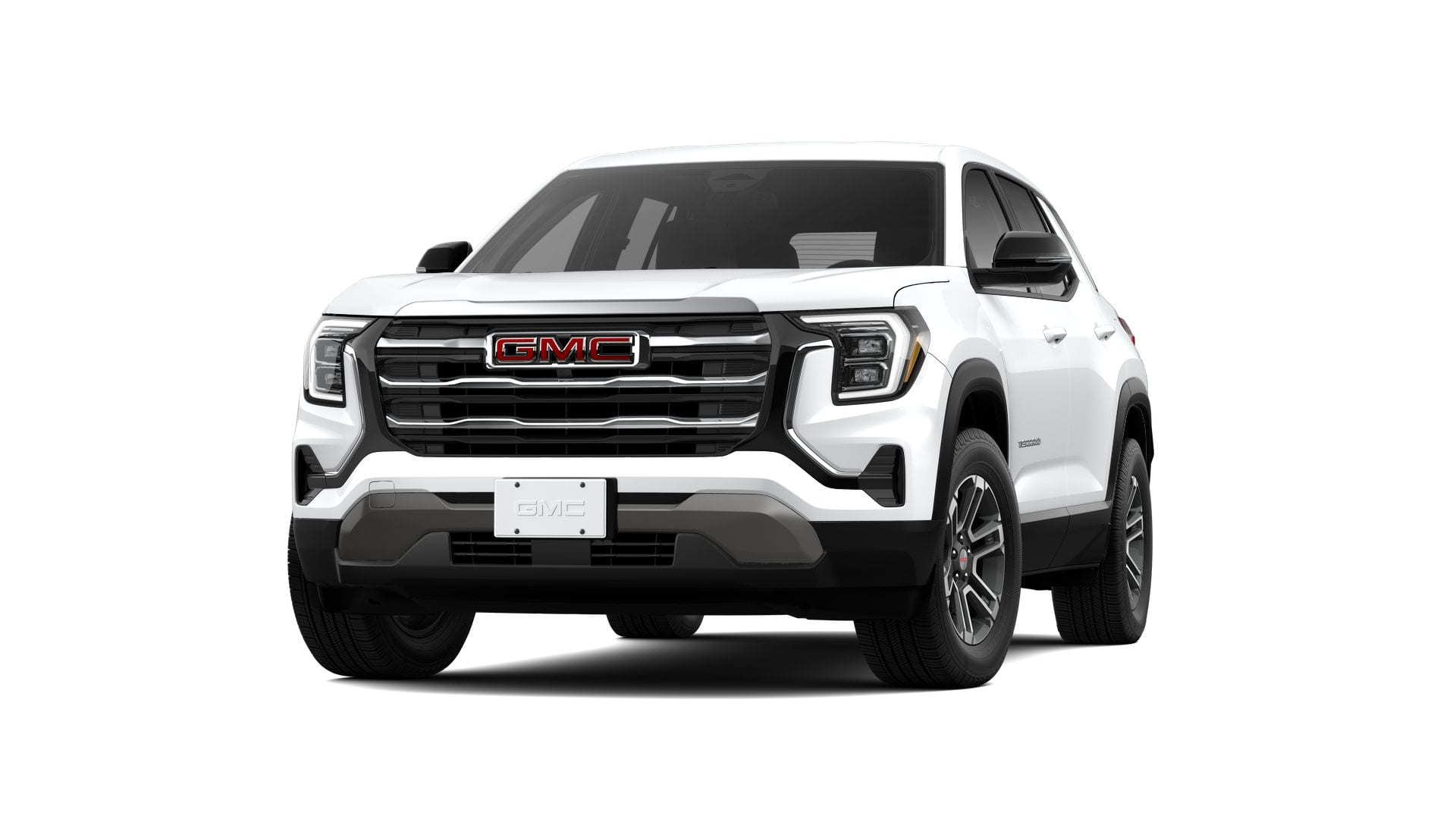 2026 GMC Terrain Elevation in Summit White — front three-quarter view